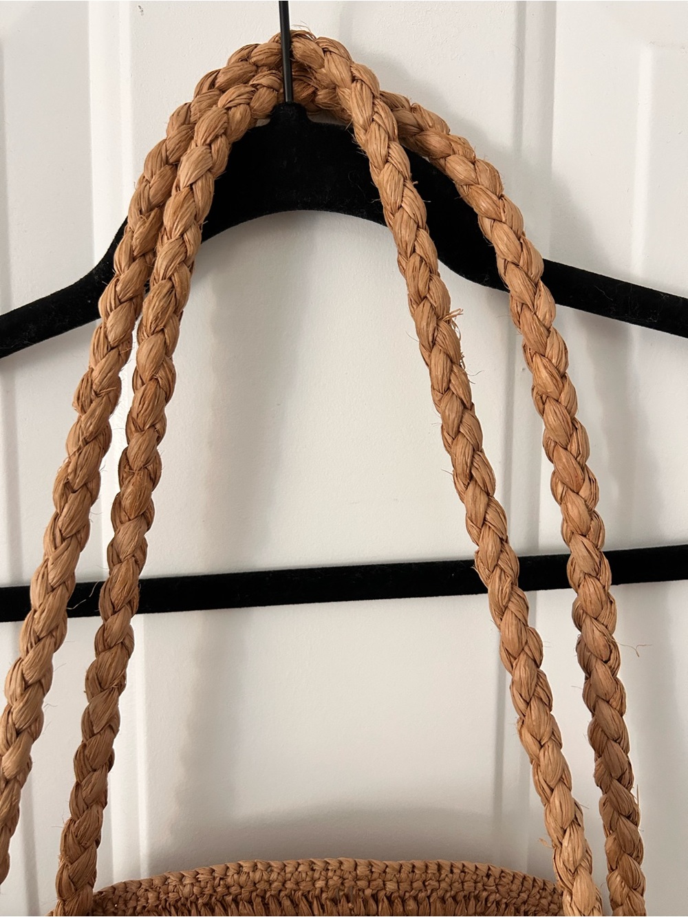 Sezane June Basket Bag Raffia with flowers 🌼 - Picture 6 of 13